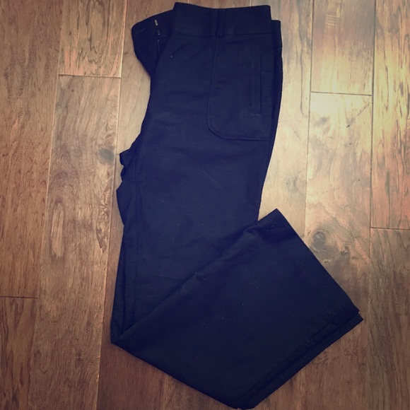 Ann Taylor Loft Navy Marisa Trouser - Picture 1 of 6